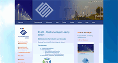 Desktop Screenshot of elmo-leipzig.com
